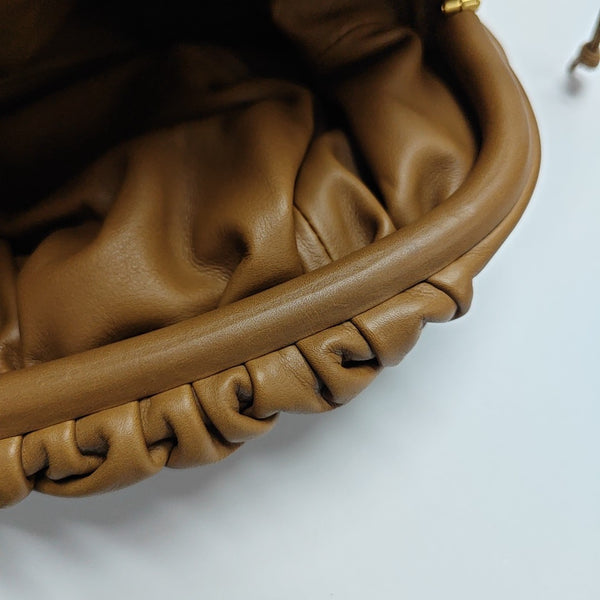 The Pouch Mini Calfskin Brown