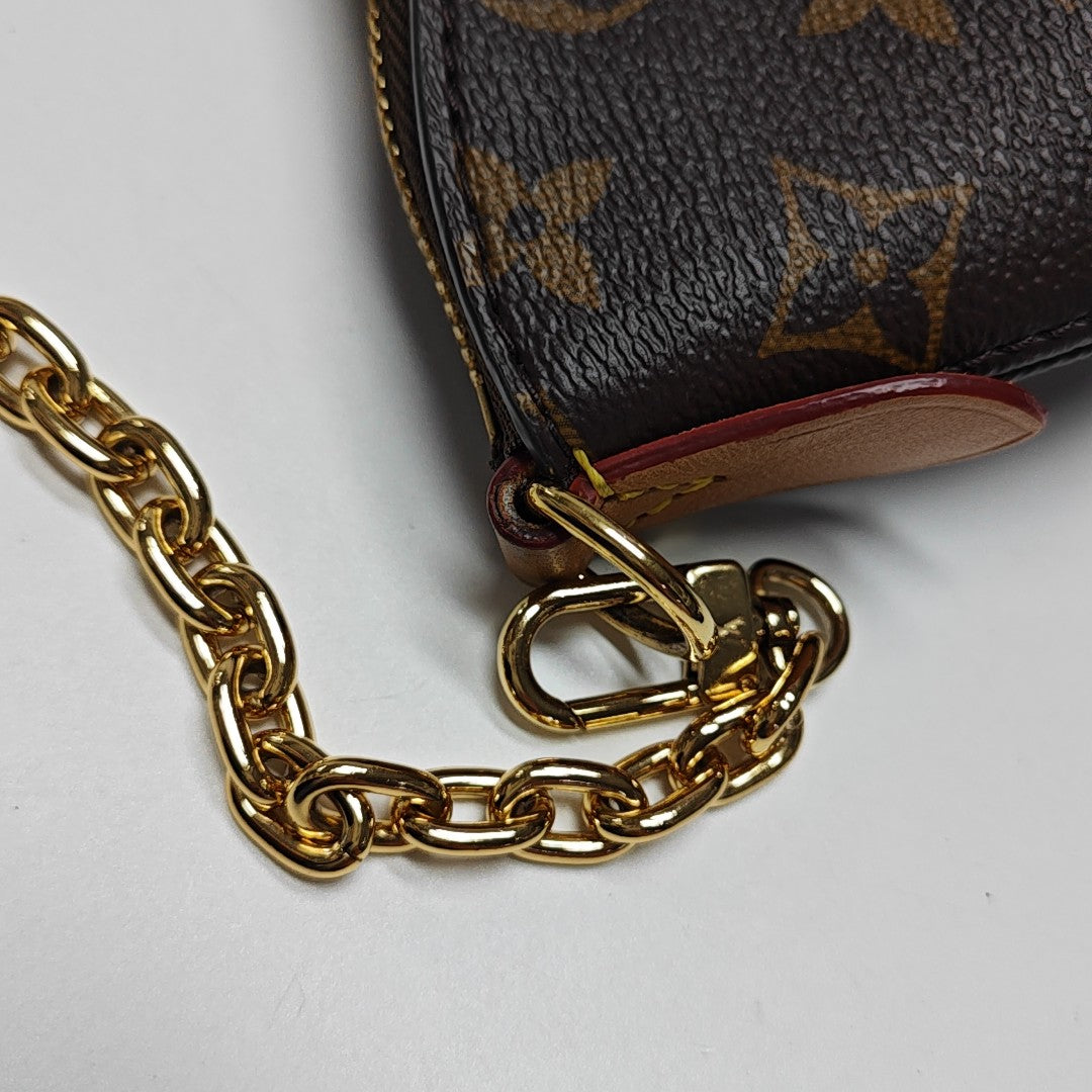 BOULOGNE Monogram Coated Canvas Brown