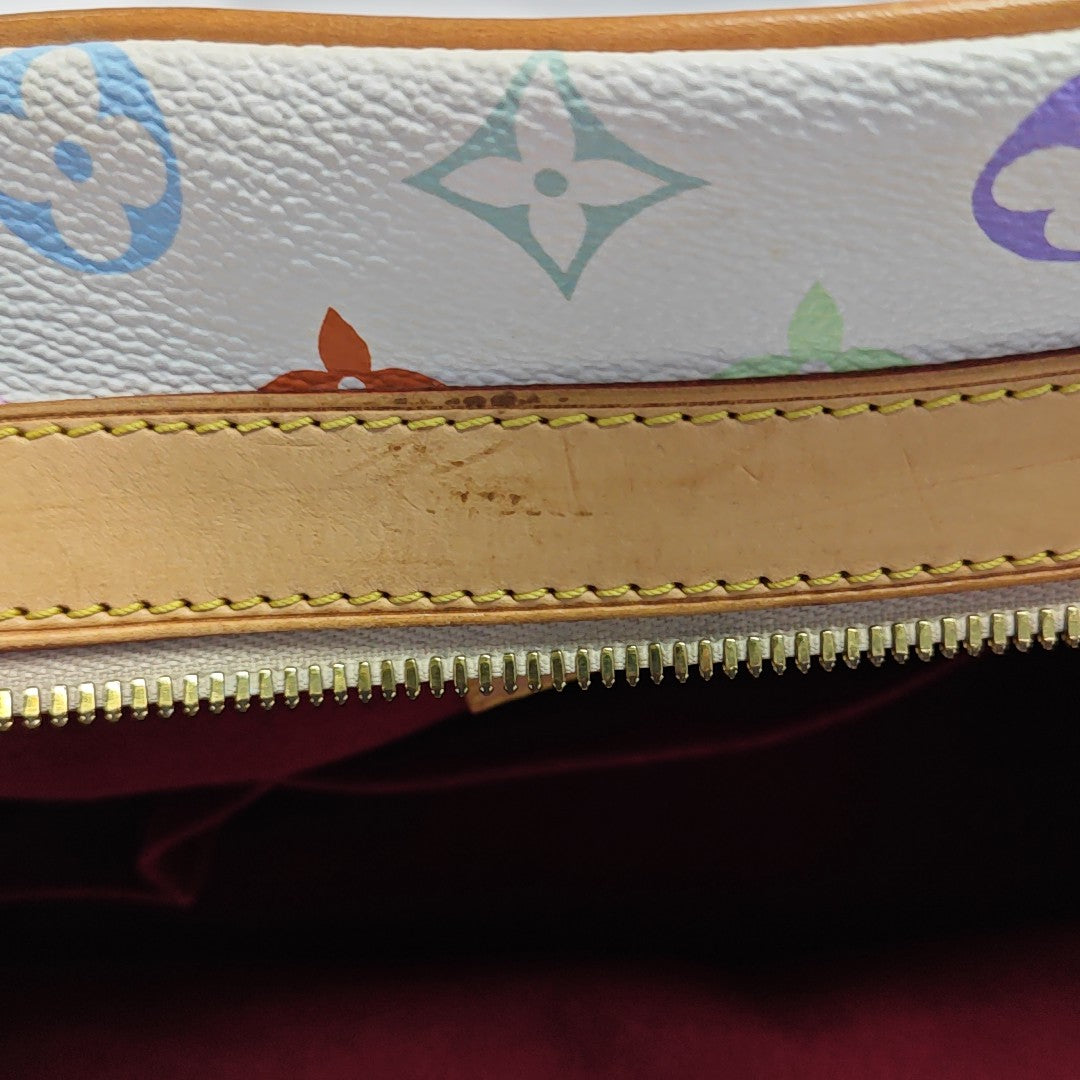 LV × TM CLAUDIA Monogram Coated Canvas White