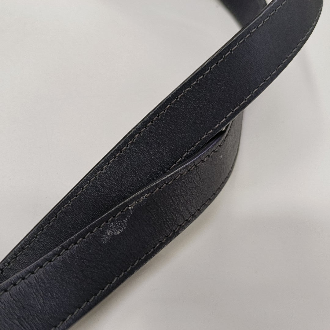 30 Montaigne Oblique Canvas Blue