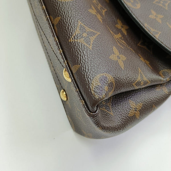 GEORGES BB Monogram Coated Canvas Brown