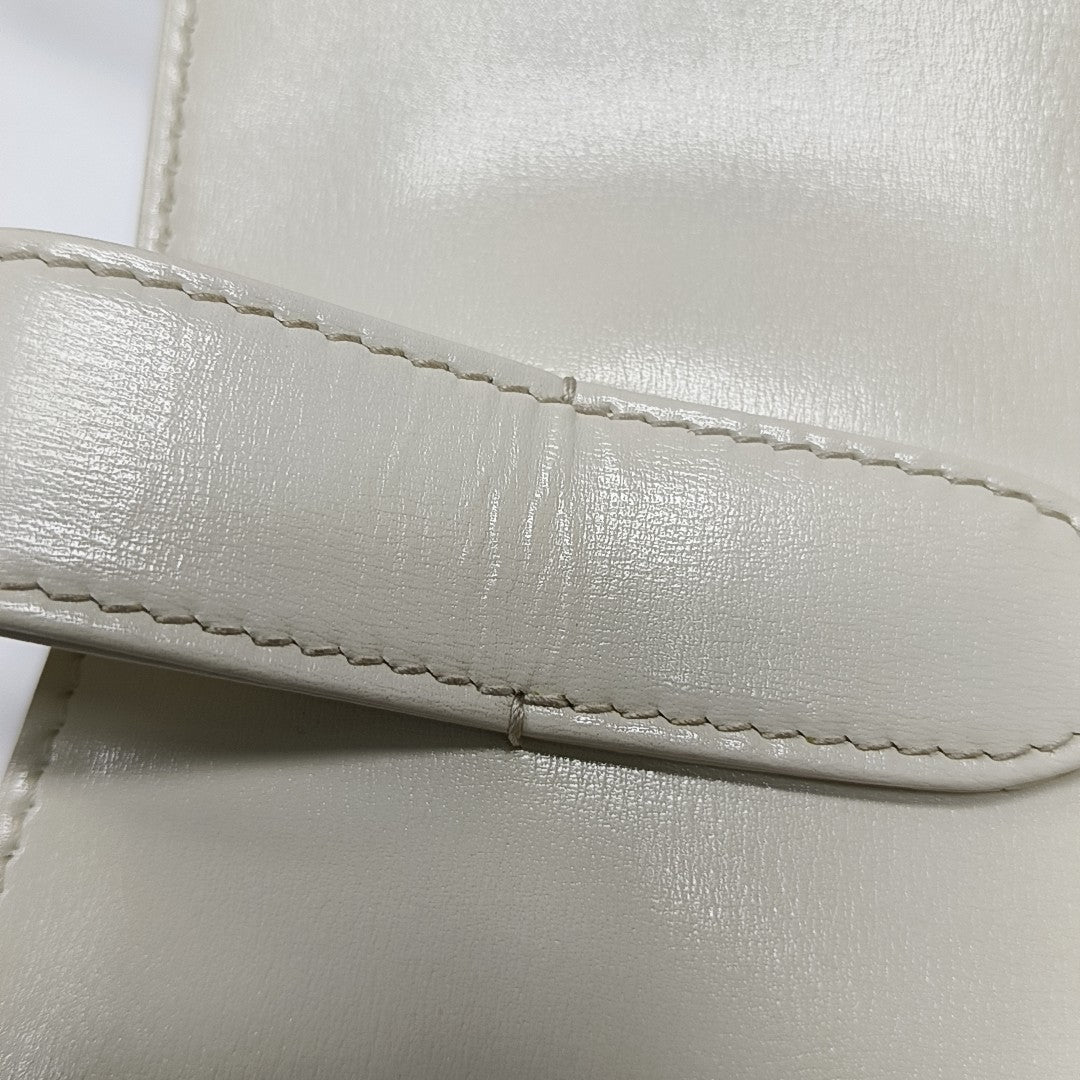 Jackie 1961 Small Calfskin White