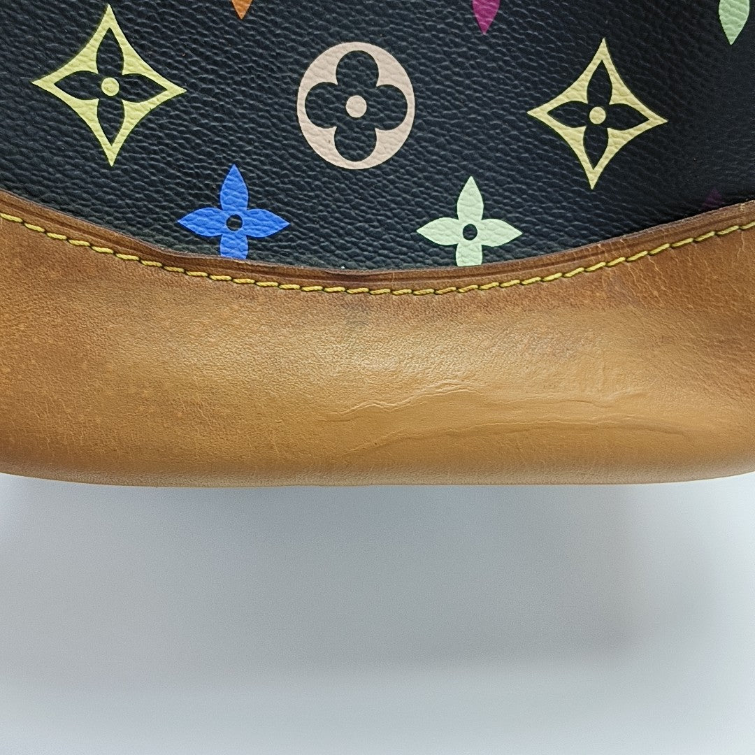 LV × TM BEVERLY GM Monogram Coated Canvas Black
