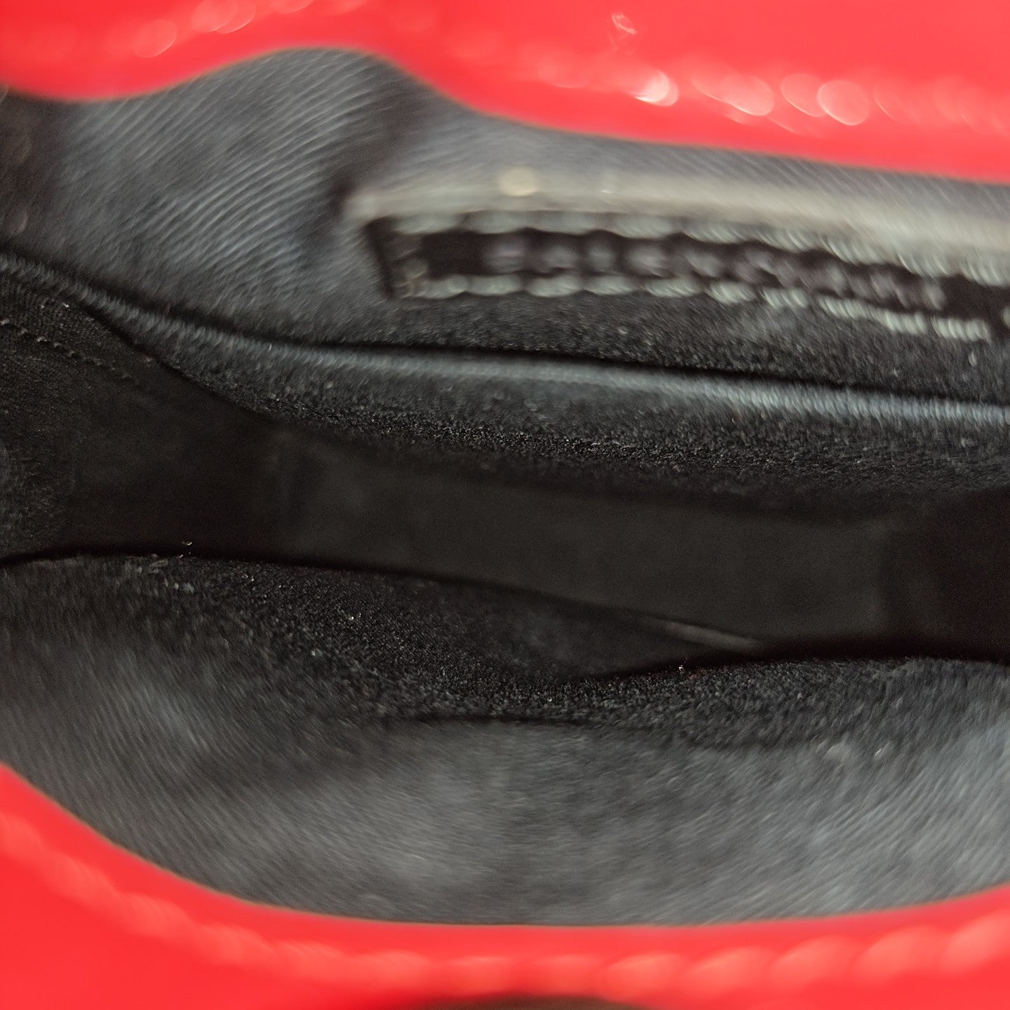 Shopping Bag Calfskin Red
