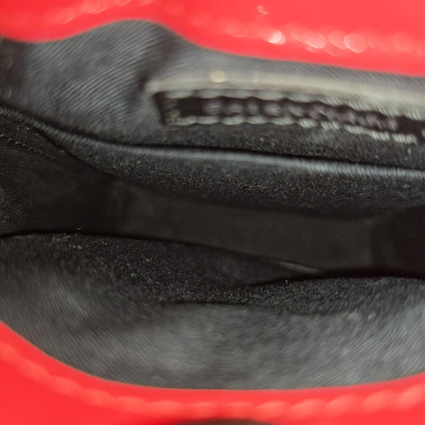 Shopping Bag Calfskin Red