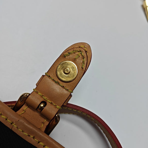 DIANE Monogram Coated Canvas Brown