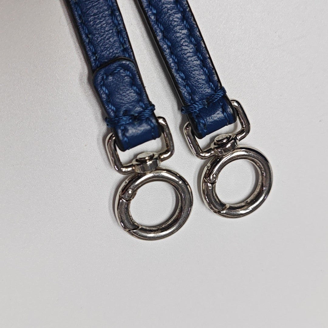 Peekaboo Mini Lambskin Blue
