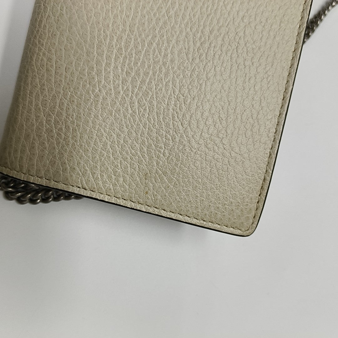 Dionysus Super Mini Calfskin Beige