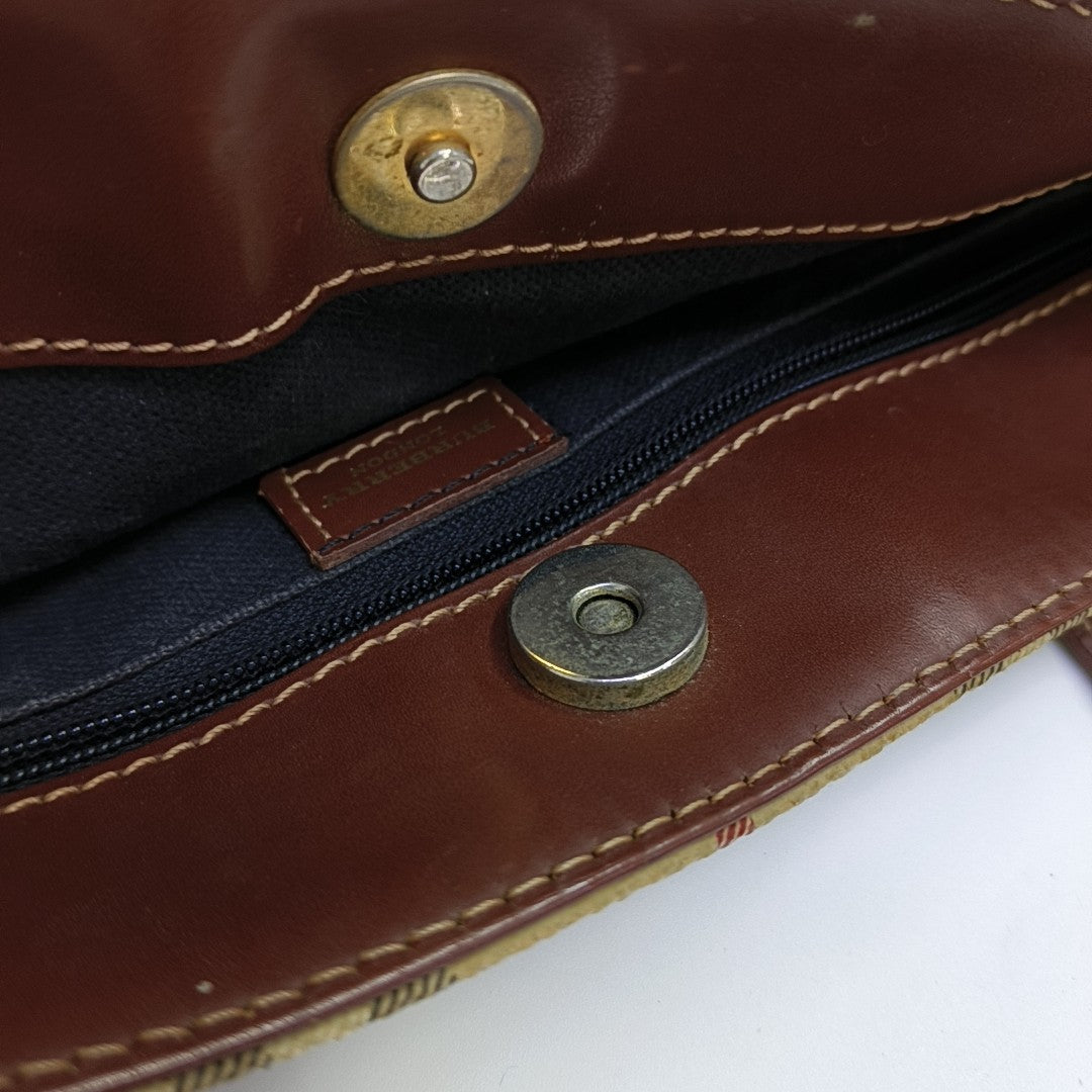 Coated Canvas Tote Bag Beige