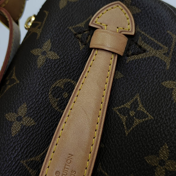 BUMBAG Monogram Coated Canvas Brown