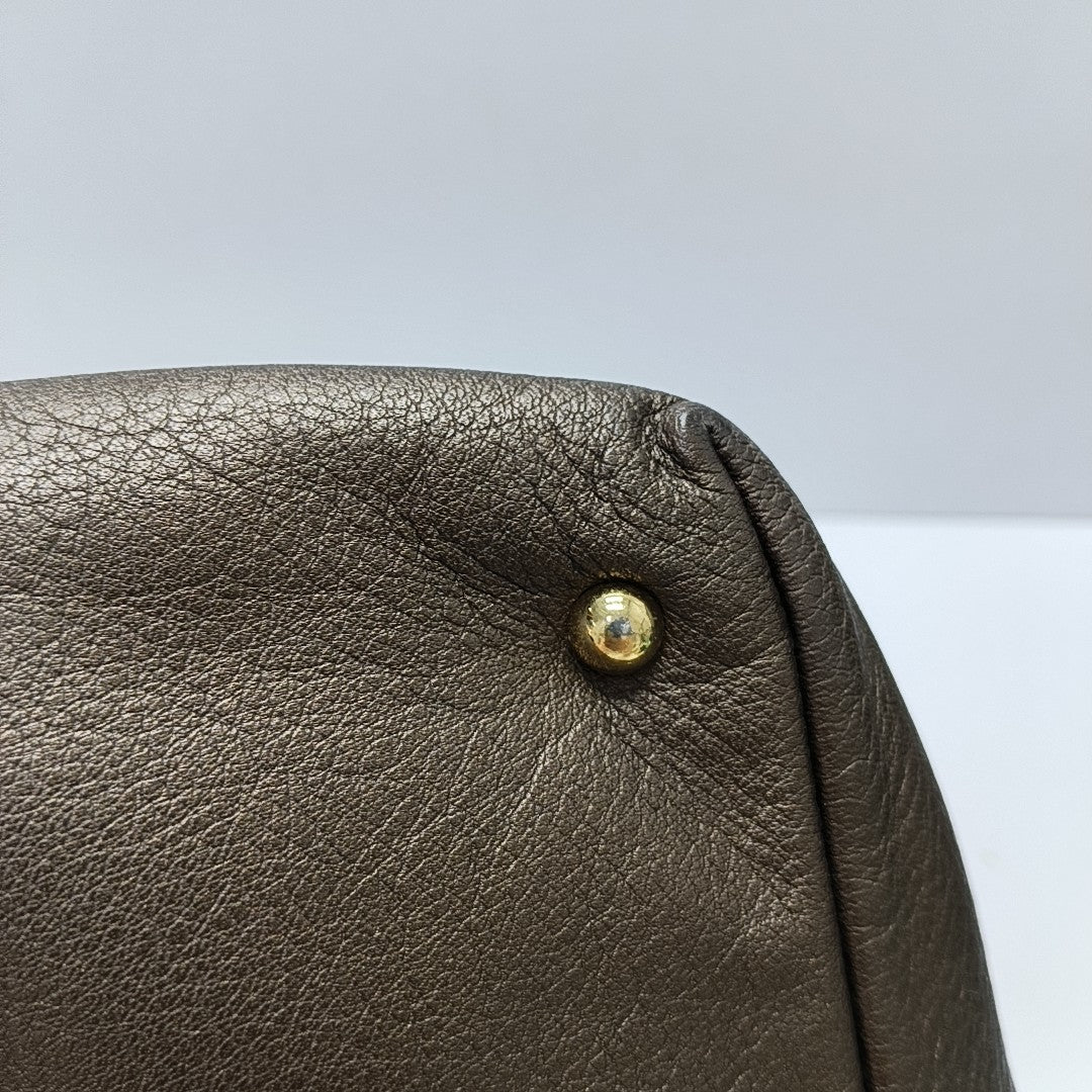 Calle Calfskin Gray