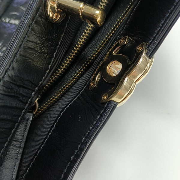 CHANEL 31 Quilted Calfskin Black