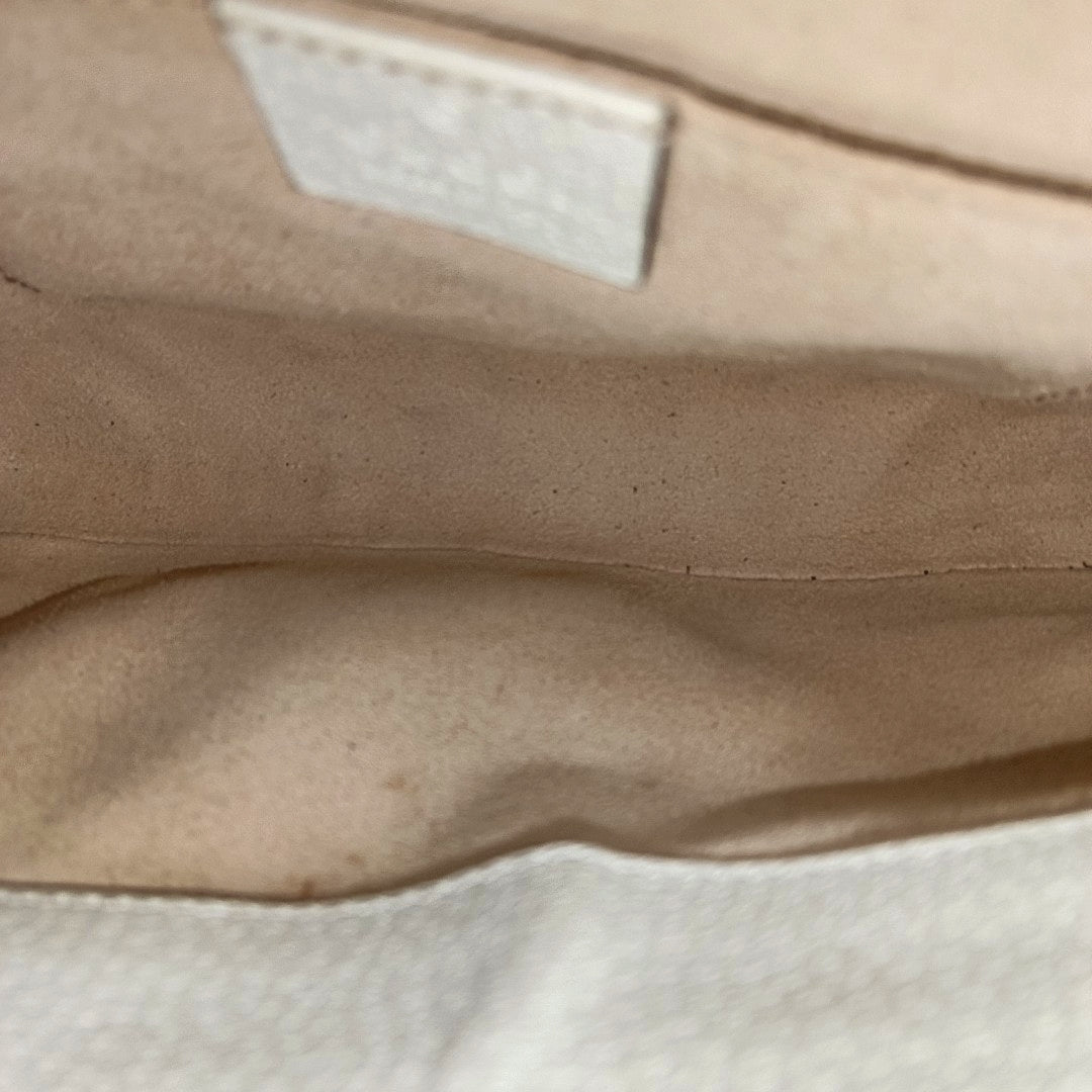 Ophidia Small Calfskin White