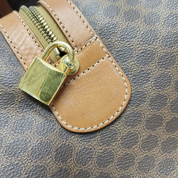 MACADAM Coated Canvas Brown