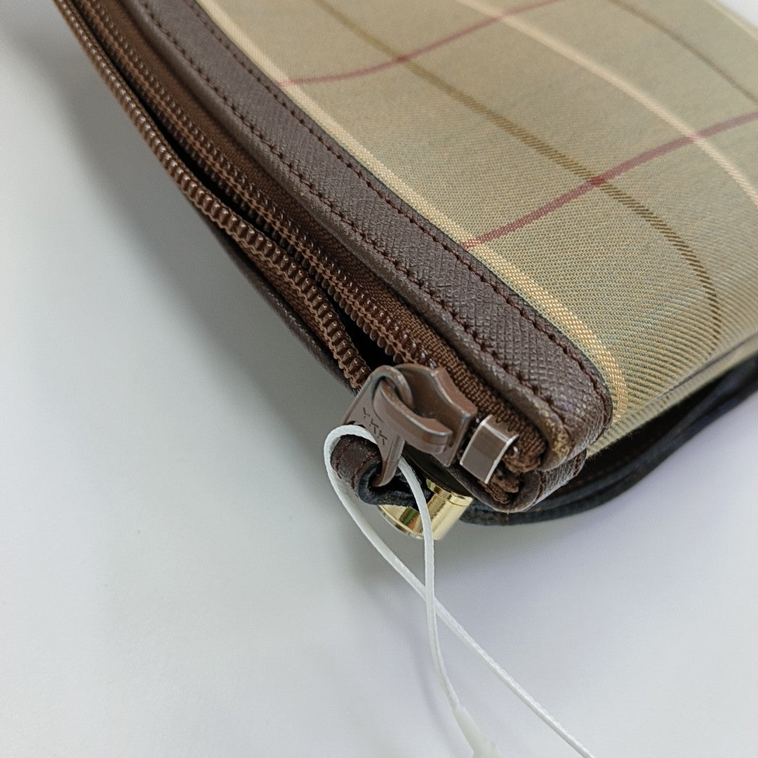 Canvas Clutch Green