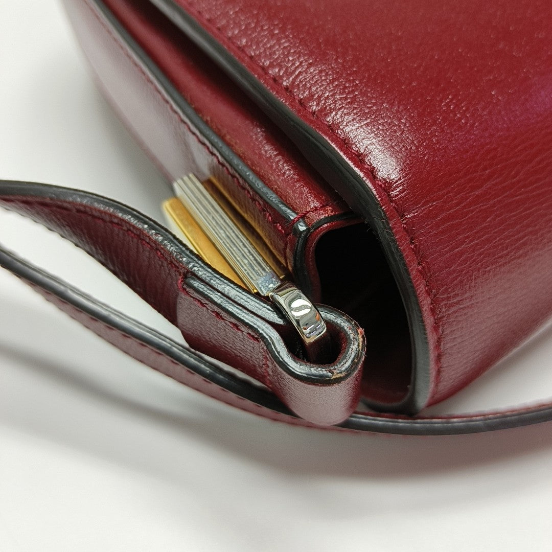 Sylvie 1969 Small Calfskin Red