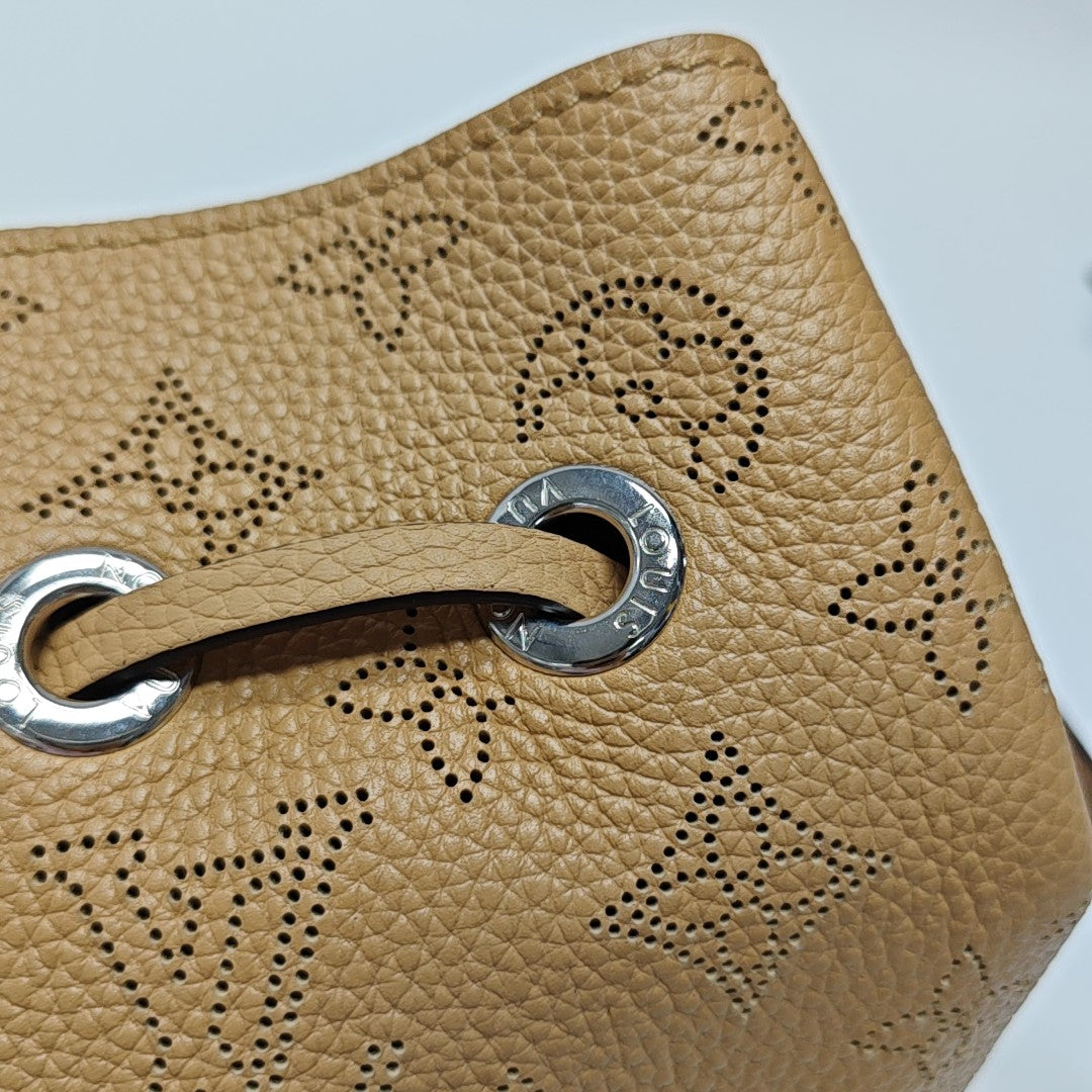 BELLA Monogram Calfskin Brown
