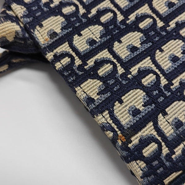 Book Tote Large Oblique Canvas Blue