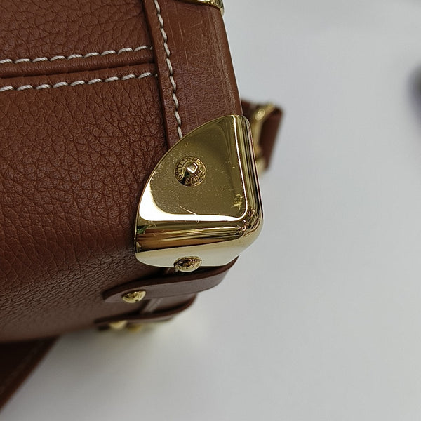 SIDE TRUNK PM Calfskin Brown