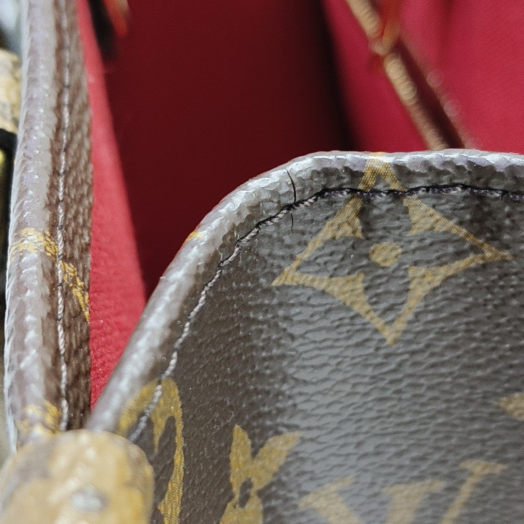 ONTHEGO PM Monogram Coated Canvas Brown