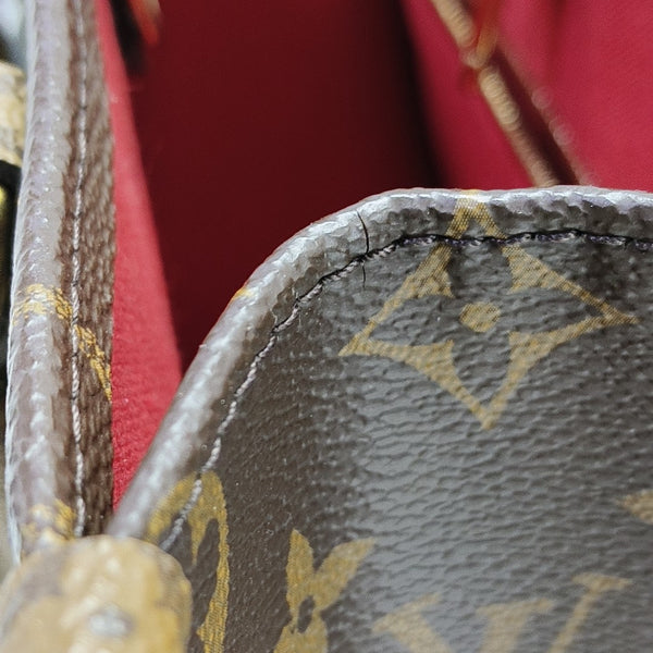 ONTHEGO PM Monogram Coated Canvas Brown
