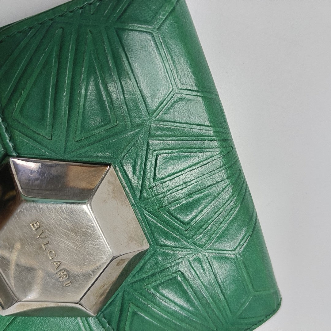 Calfskin Wallet Green