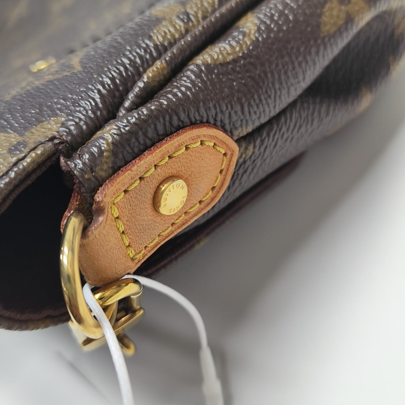FAVORITE PM Monogram Coated Canvas Brown