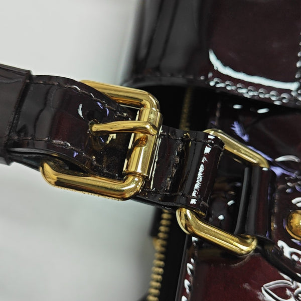MELROSE AVENUE Patent Leather Red