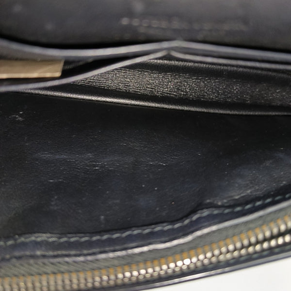 Lambskin Crossbody Bag Black