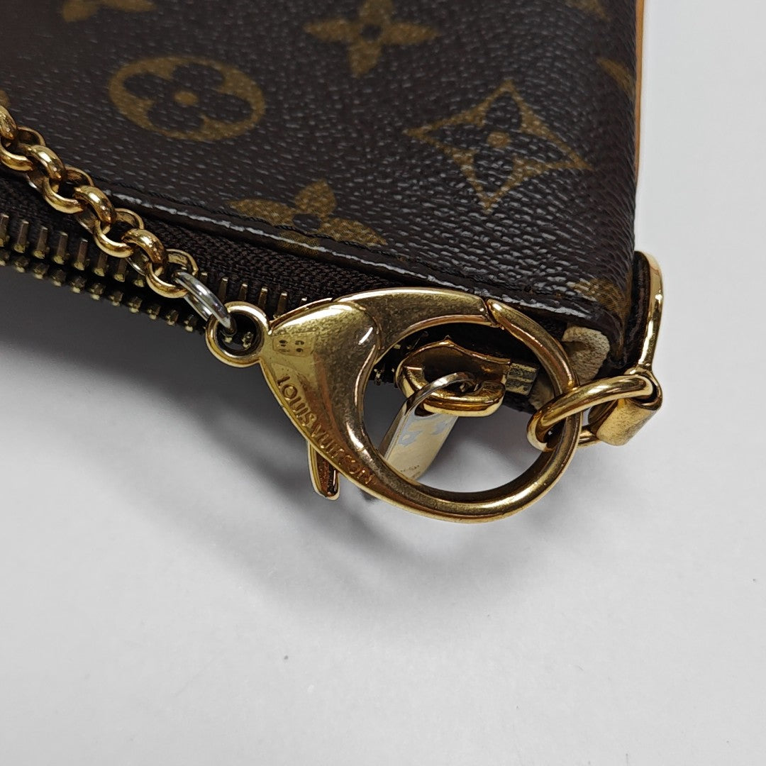 VINTAGE MILLA MM Monogram Coated Canvas Brown