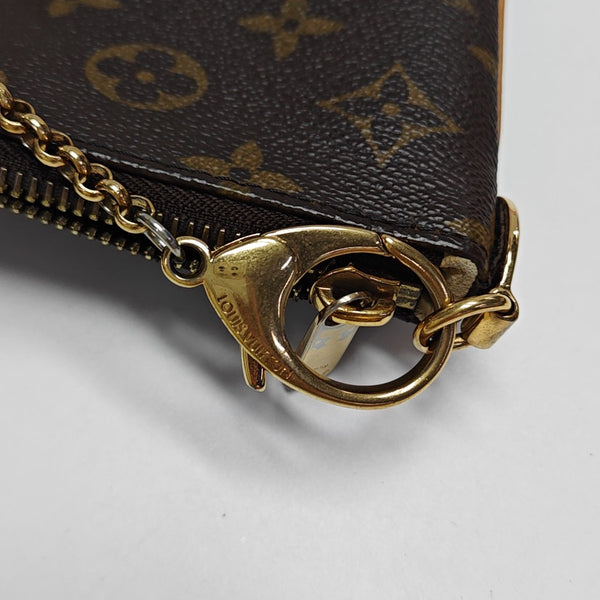 VINTAGE MILLA MM Monogram Coated Canvas Brown