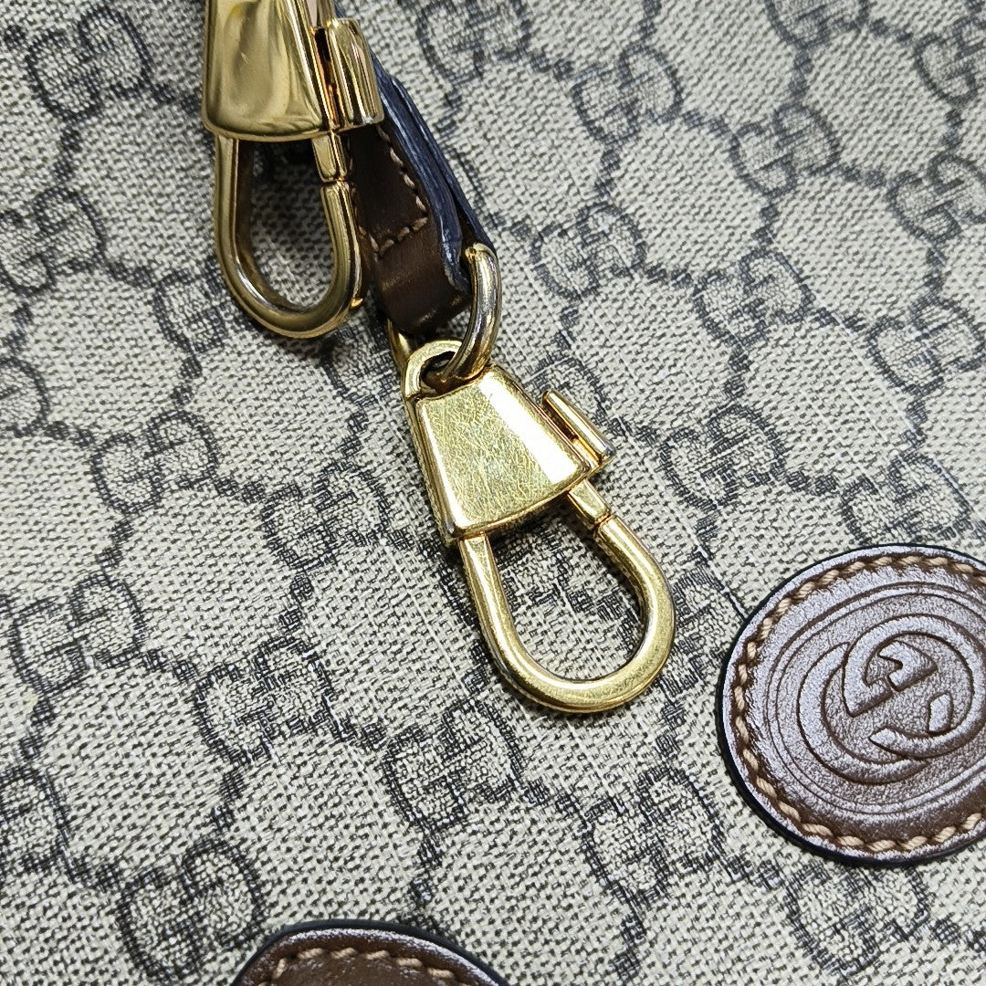 Retro Small Monogram Coated Canvas Brown