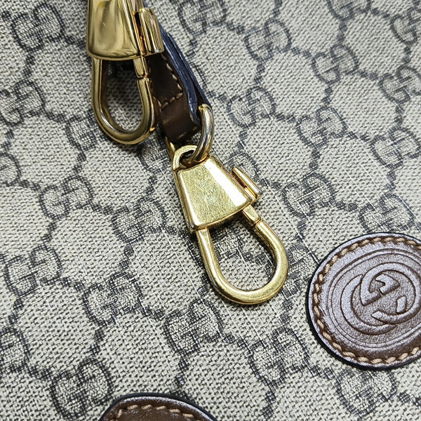 Retro Small Monogram Coated Canvas Brown