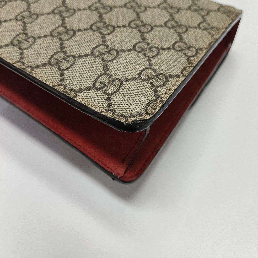 Dionysus Mini Monogram Coated Canvas Beige