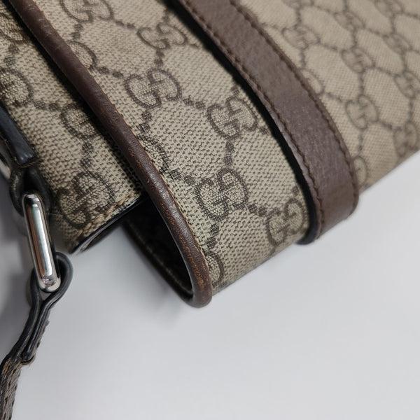 Monogram Coated Canvas Brown