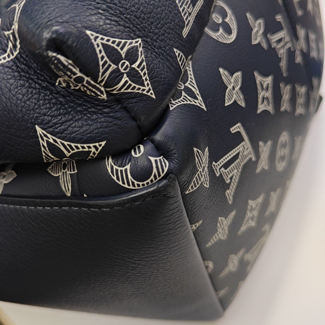 DISCOVERY Monogram Calfskin Blue