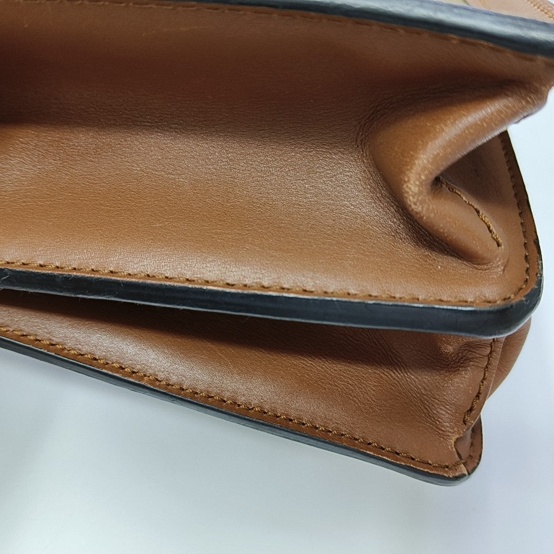 DAUPHINE MM Monogram Coated Canvas Brown