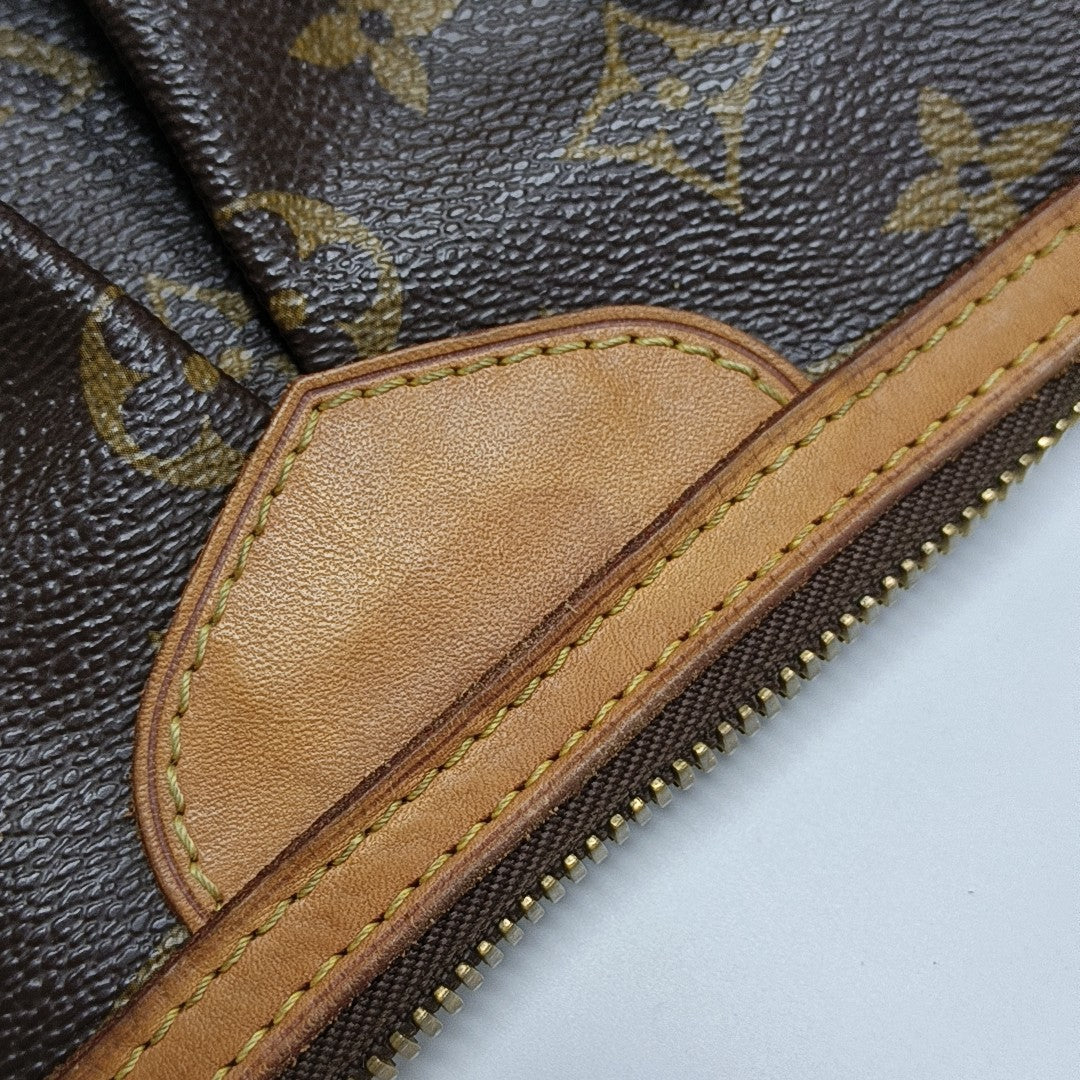 PALERMO PM Monogram Coated Canvas Brown