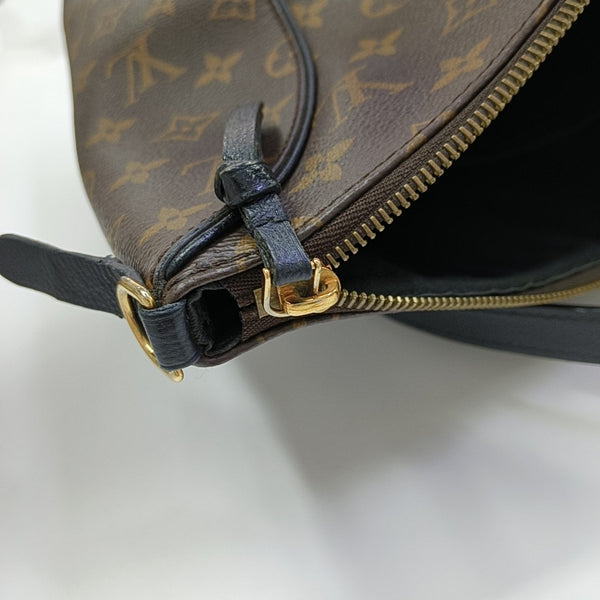 TOURNELLE MM Monogram Coated Canvas Brown