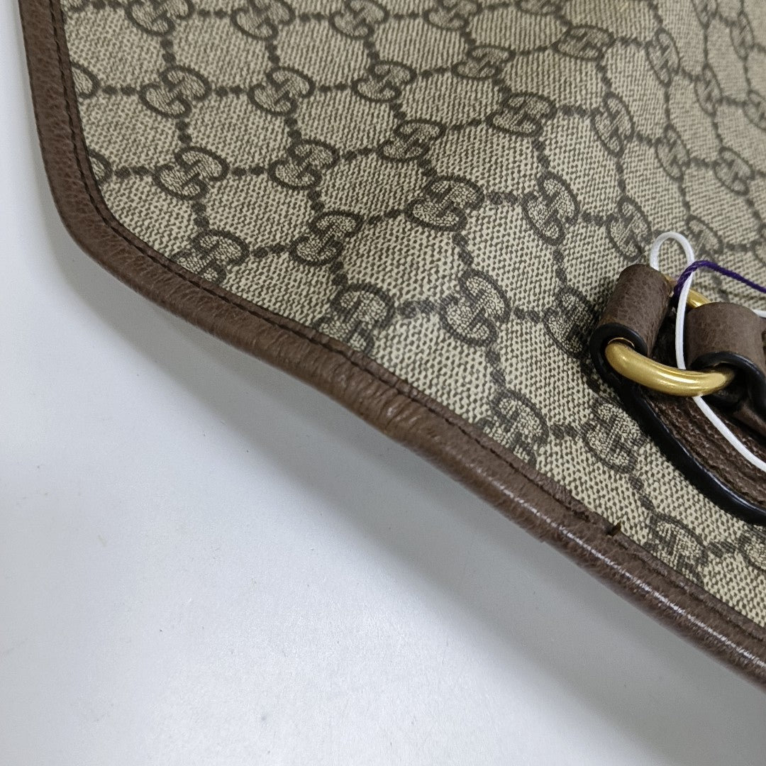 Neo Vintage Monogram Coated Canvas Brown