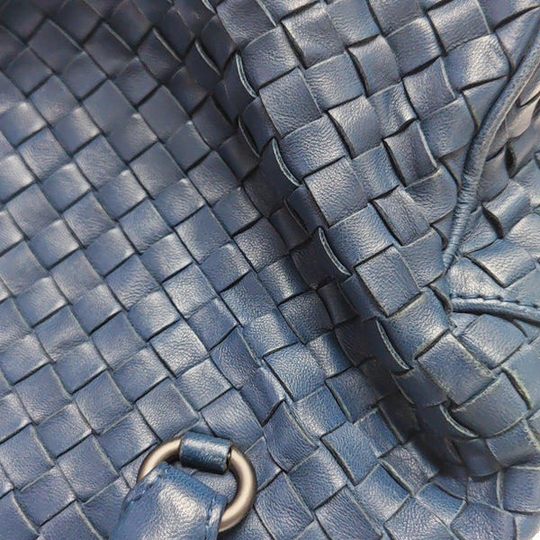 Lambskin Shoulder Bag Blue