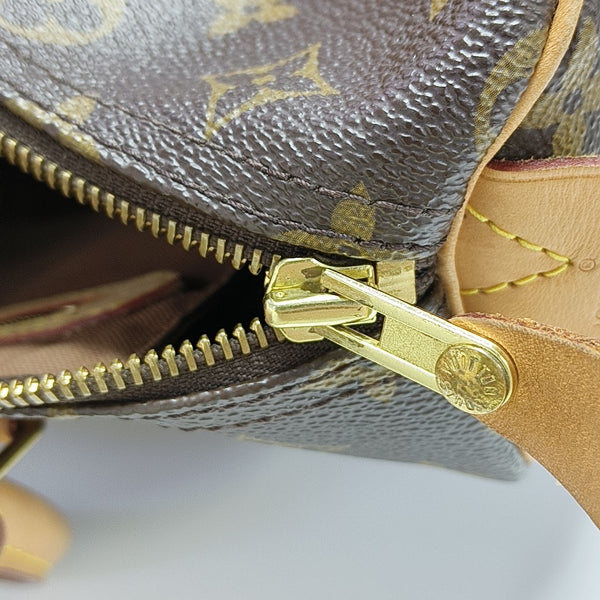 SPEEDY 30 Lona revestida Monogram marrón