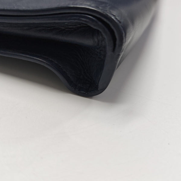 Calfskin Clutch Blue