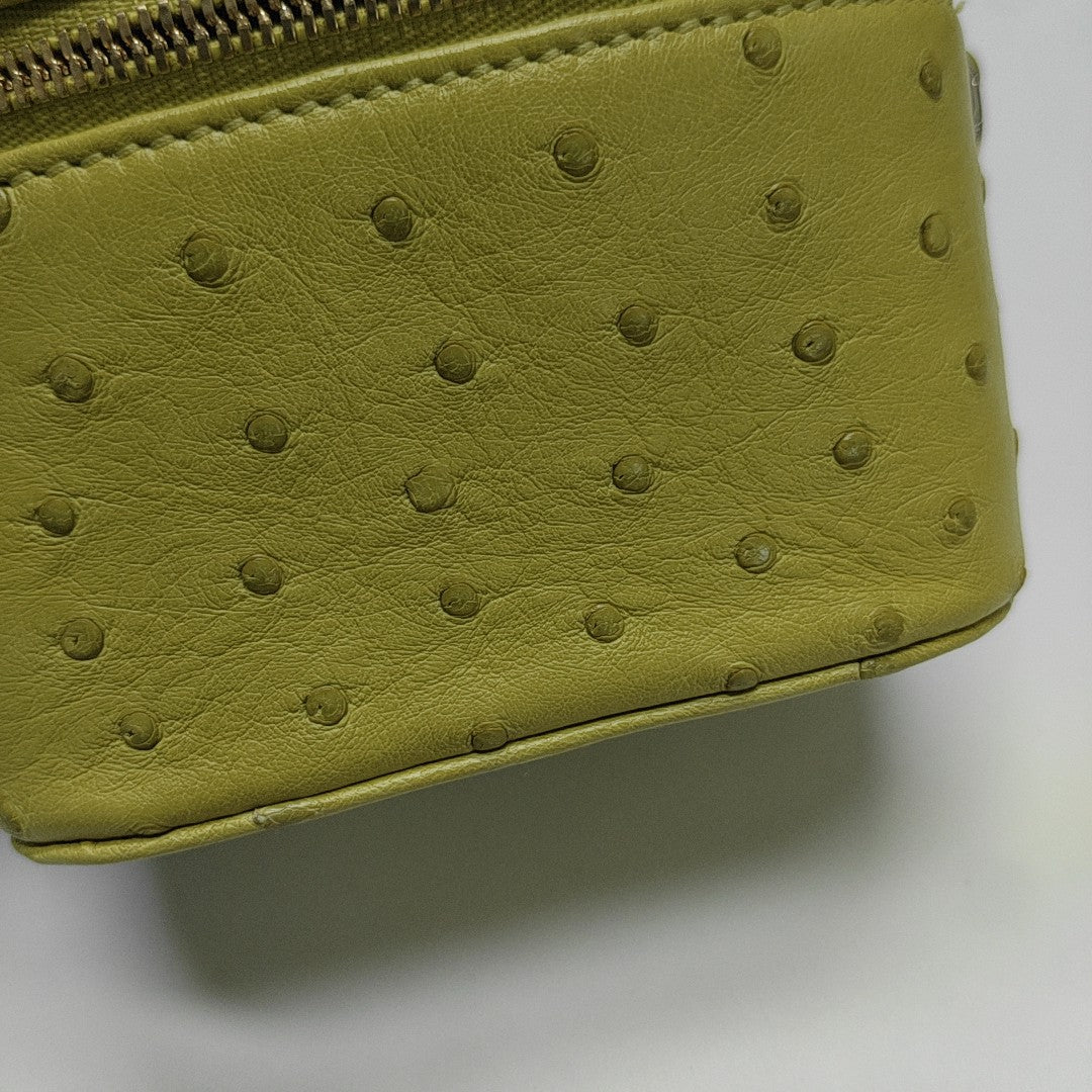Travel Vanity Ostrich Yellow