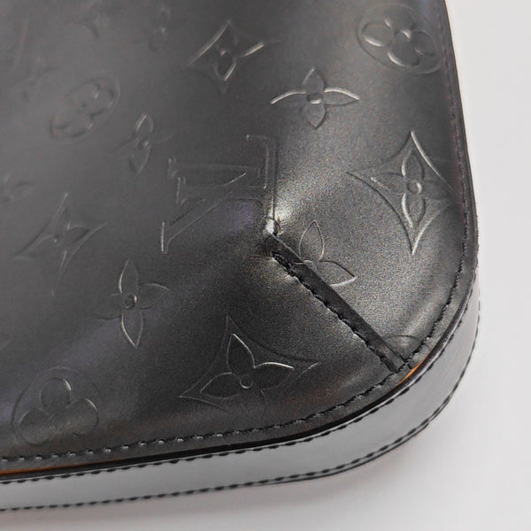 FOWLER Monogram Calfskin Gray