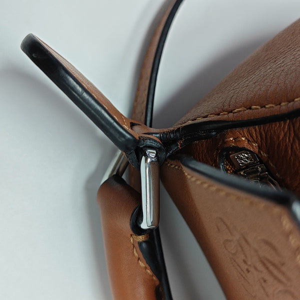 Puzzle Mini Calfskin Brown