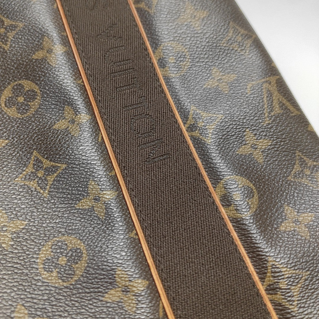VINTAGE BEAUBOURG Monogram Coated Canvas Brown