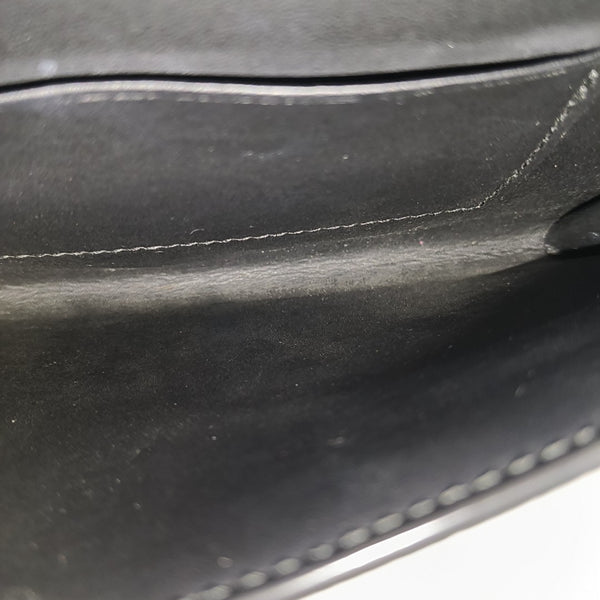 Calfskin Shoulder Bag Black