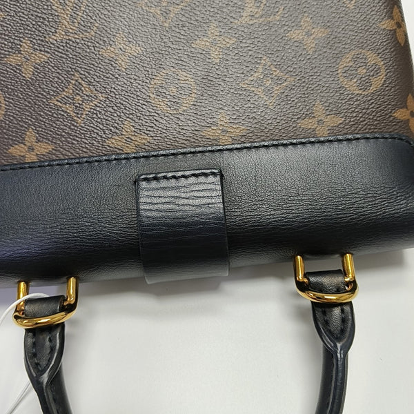 LOCKY BB Monogram Coated Canvas Brown