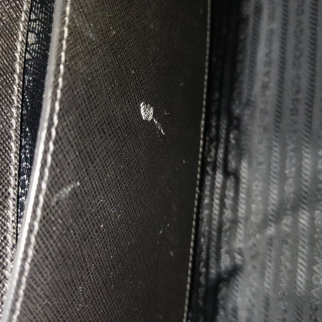 Bibliothèque Saffiano Calfskin Black